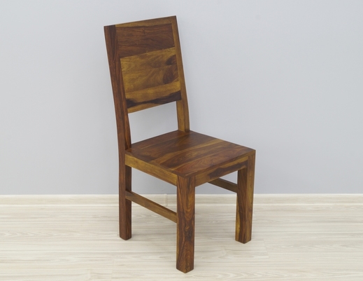Krzesło kolonialne z litego drewna