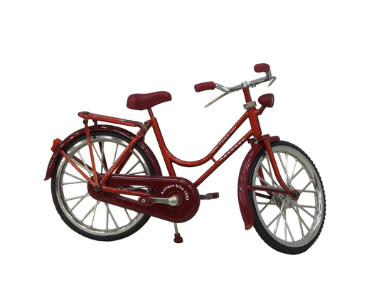 Metalowy rower - replika modelu w stylu Vintage