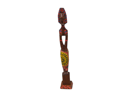 Figurka postać Afryka dekoracyjna drewniana