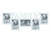 Biała ramka na zdjęcia Family