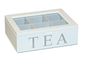 Drewniane pudełko skrzynka na herbatę 2 gatunek